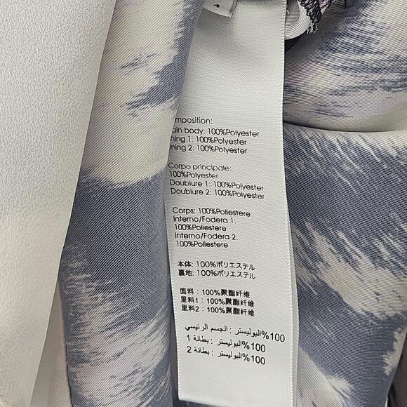 3.1 Phillip Lim x RTR Abstract Daisy Layered Skirt with Slit Size 4 - Picture 11 of 14